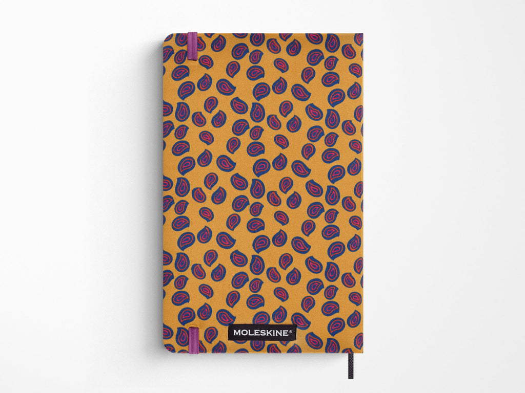Moleskine Silk Limited Edition Ruled Notebook, Yellow