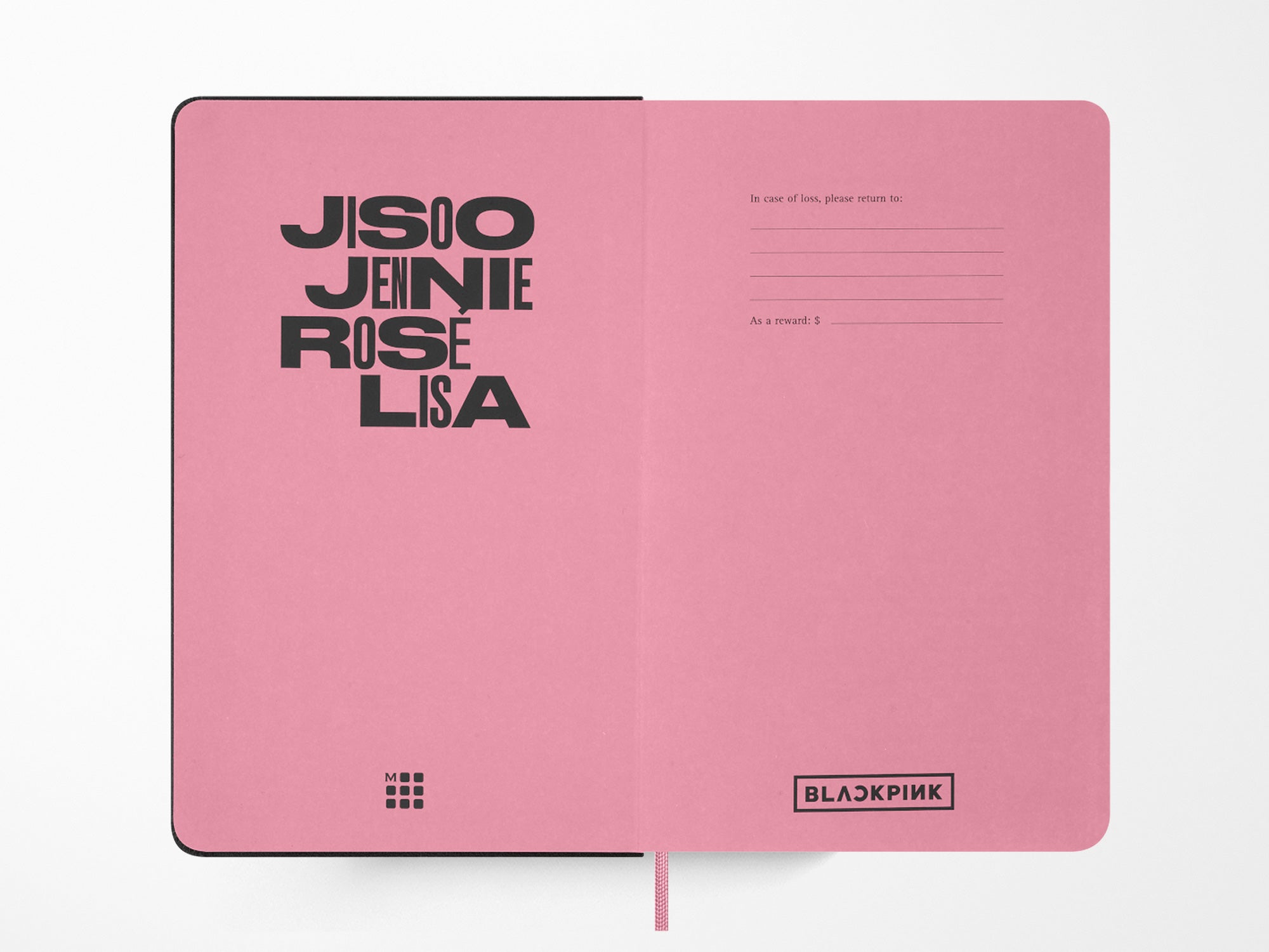 BLACKPINK ROSE LISA JISOO 3シングルBOXセット Moleskine x BLACKPINK Limited Edition Drawing Gift Set – Jenni