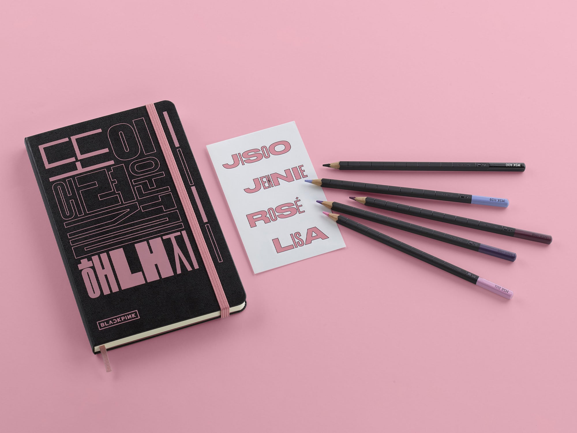 Moleskine x BLACKPINK Limited Edition Drawing Gift Set – Jenni