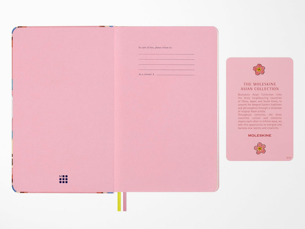 Moleskine x Momoko Sakura Undated Planner, Limited Edition with Gift Box