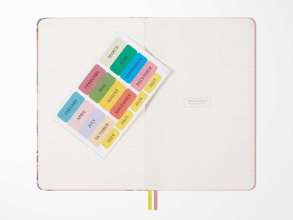 Moleskine x Momoko Sakura Undated Planner, Limited Edition with Gift Box