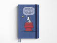 Moleskine x Peanuts Limited Edition Snoopy Large Blue Ruled Page Notebook