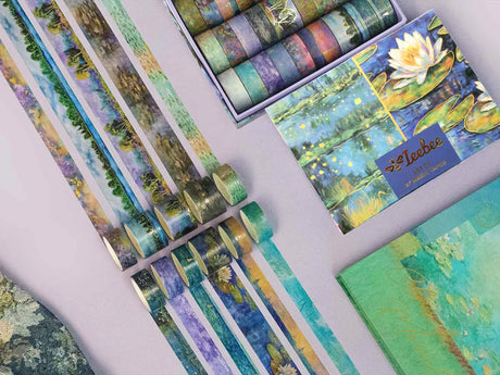 Monet's Garden Washi Tape Set of 27 Rolls