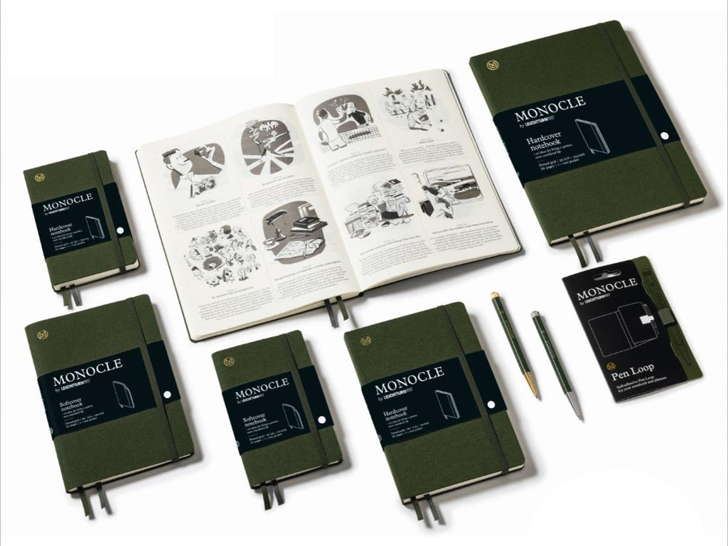 Monocle x Leuchtturm1917 Soft Cover Linen Notebook