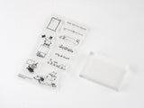 Moomin Clear Stamp - Frame