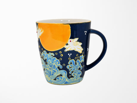 Moon Rabbit Porcelain Mug