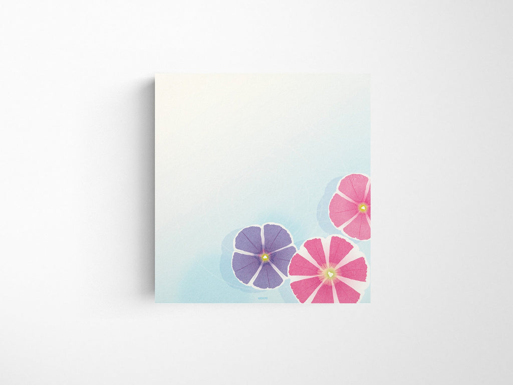 Morning Glory on Bowl Letter Pad 103