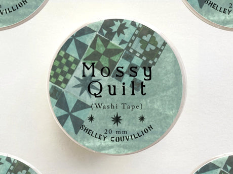 Mossy Quilt Washi Tape