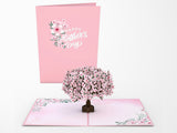 Mother's Day Cherry Blossom Pop-Up Card