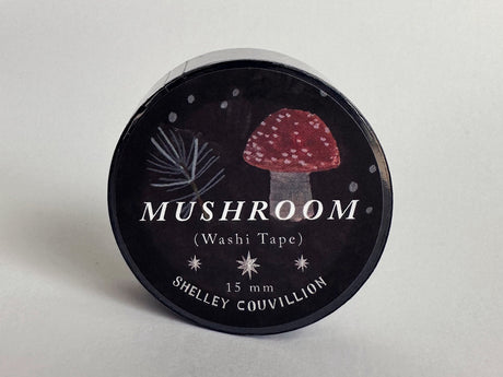 Mushrooms in Autumn Washi Tape