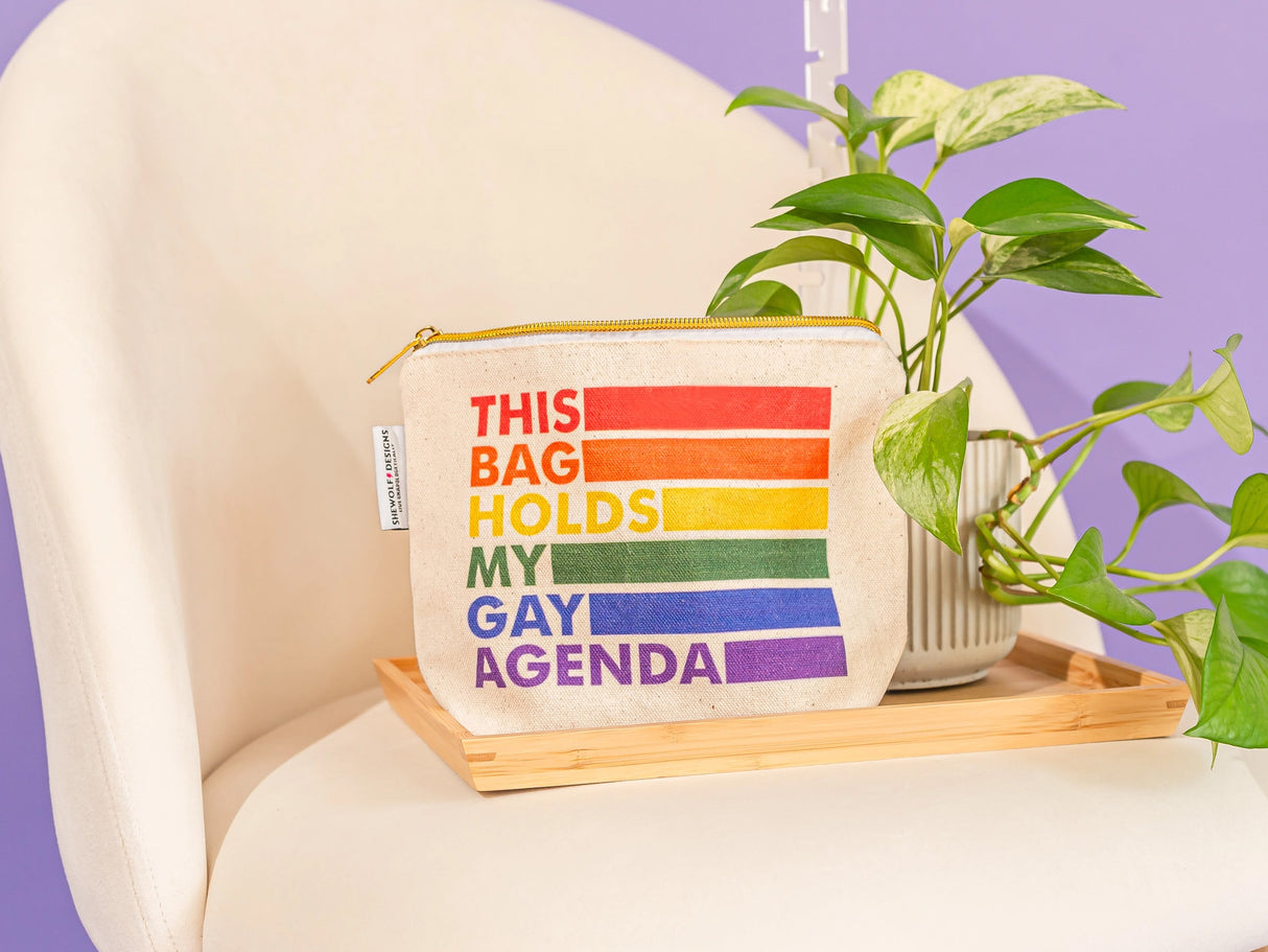 My Gay Agenda Zipper Pouch