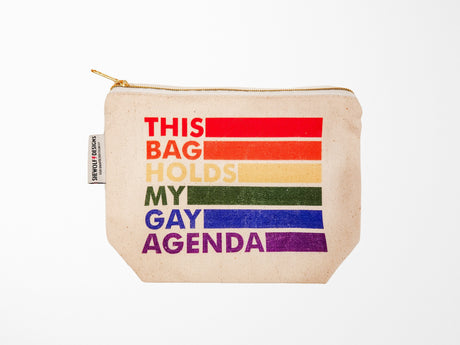 My Gay Agenda Zipper Pouch