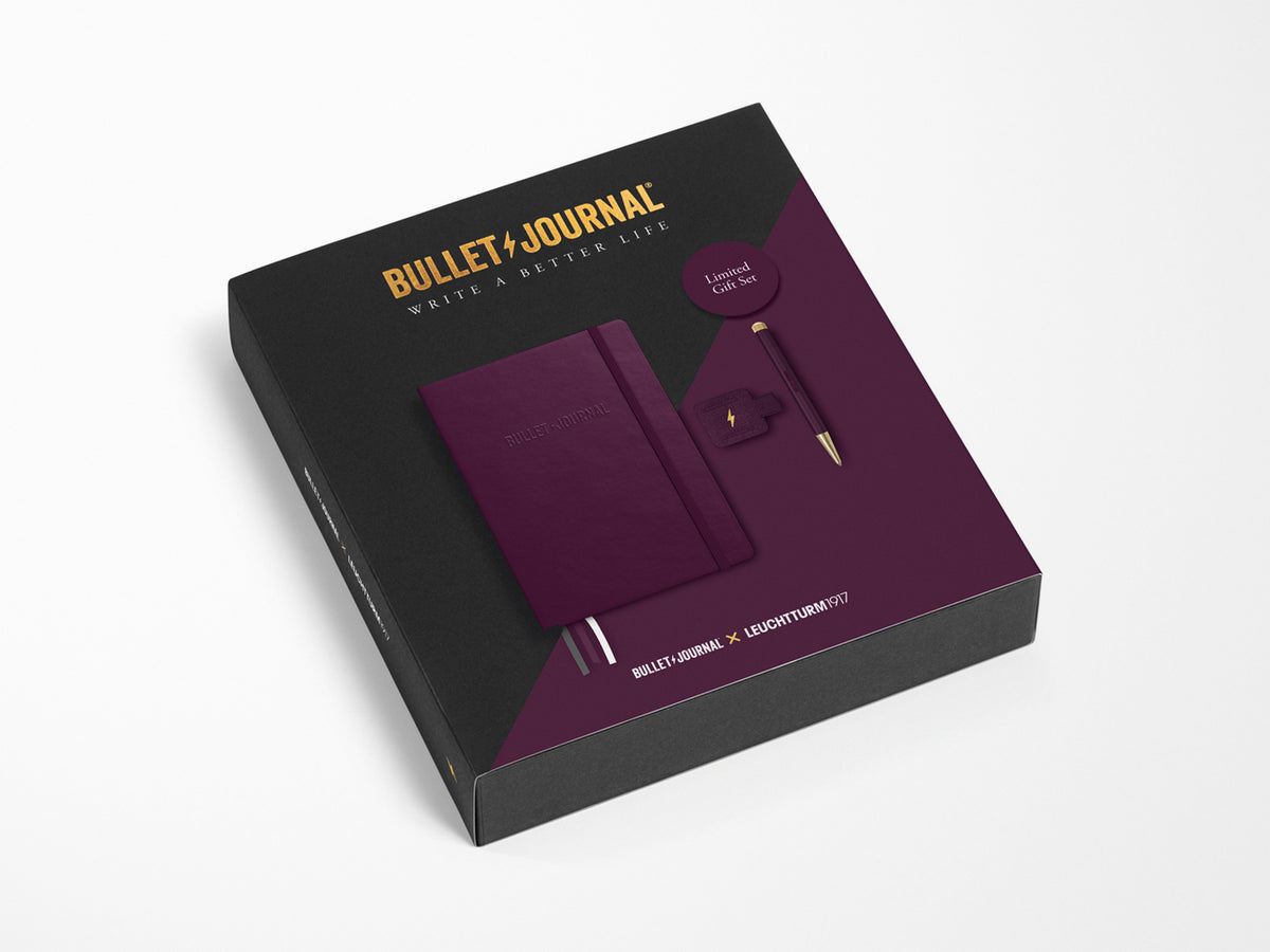 NEW! Leuchtturm 1917 Bullet Journal Gift Set - Purple26