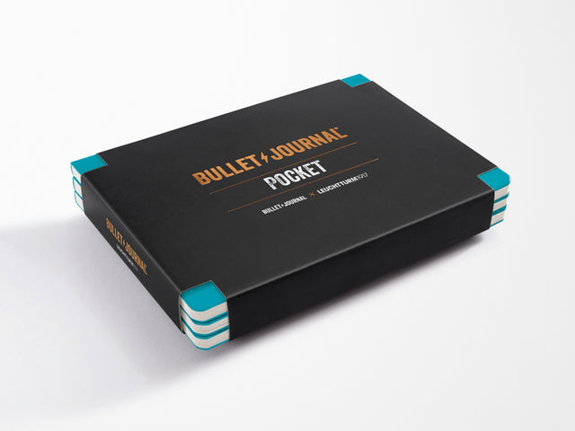NEW! Leuchtturm 1917 Turquoise25 Bullet Journal - Pocket Set of 3