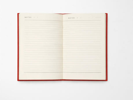 NEW! Notem BEA Notebook with Elastic Band - Small Red