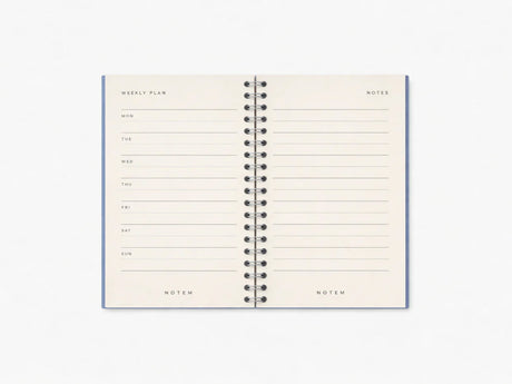 NEW! Notem LUCA Weekly Planner - Red Check