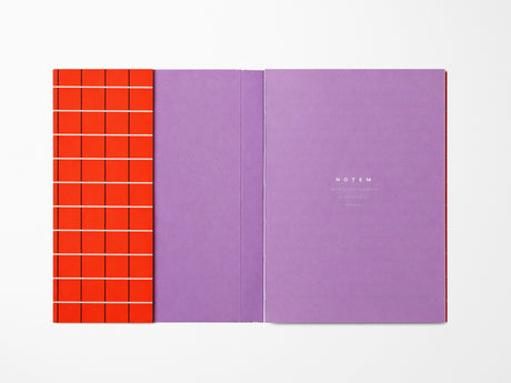 NEW! Notem UMA Journal - Small Orange Check