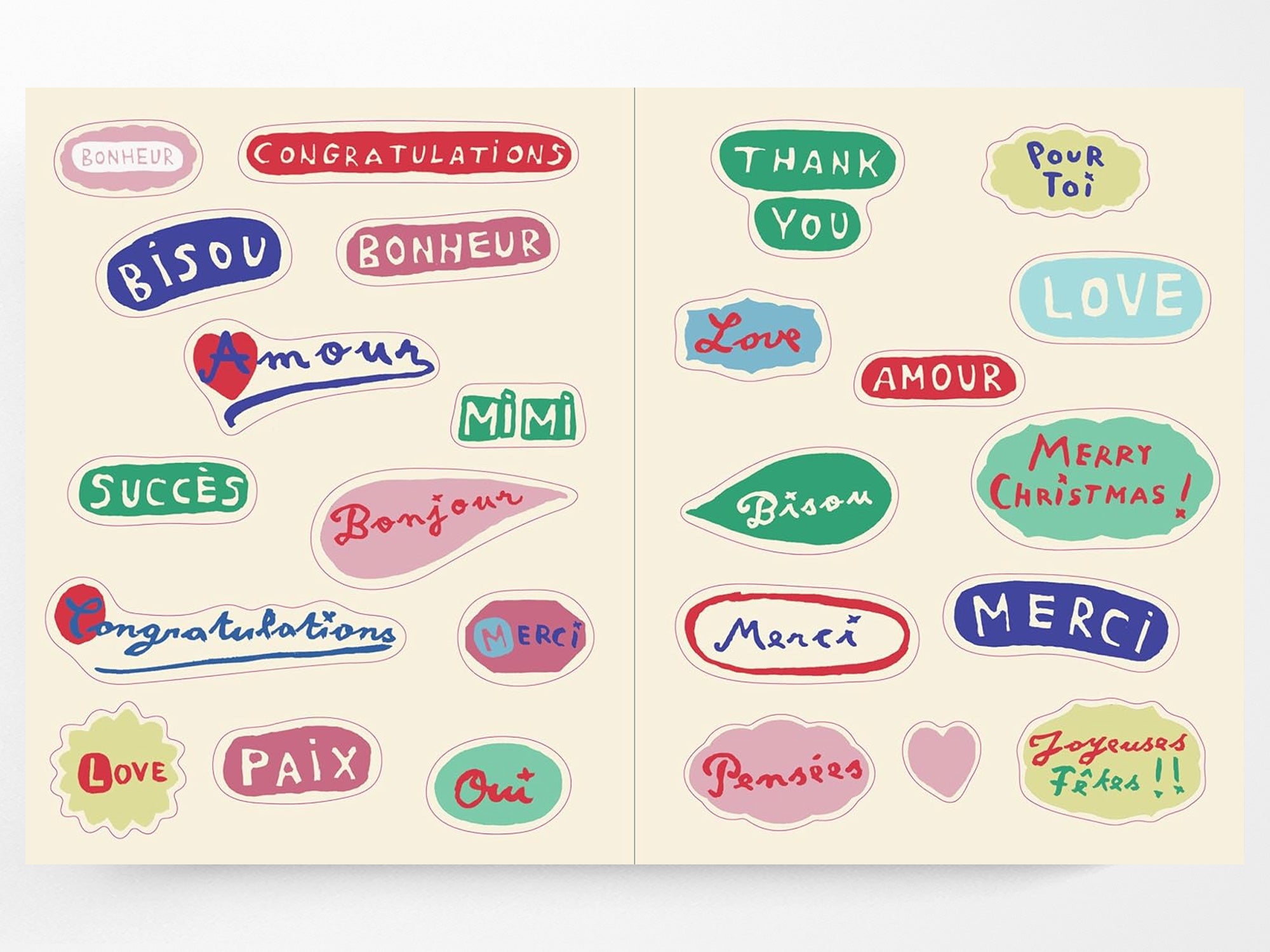 Nathalie Lété Sticker Book – Jenni Bick Custom Journals