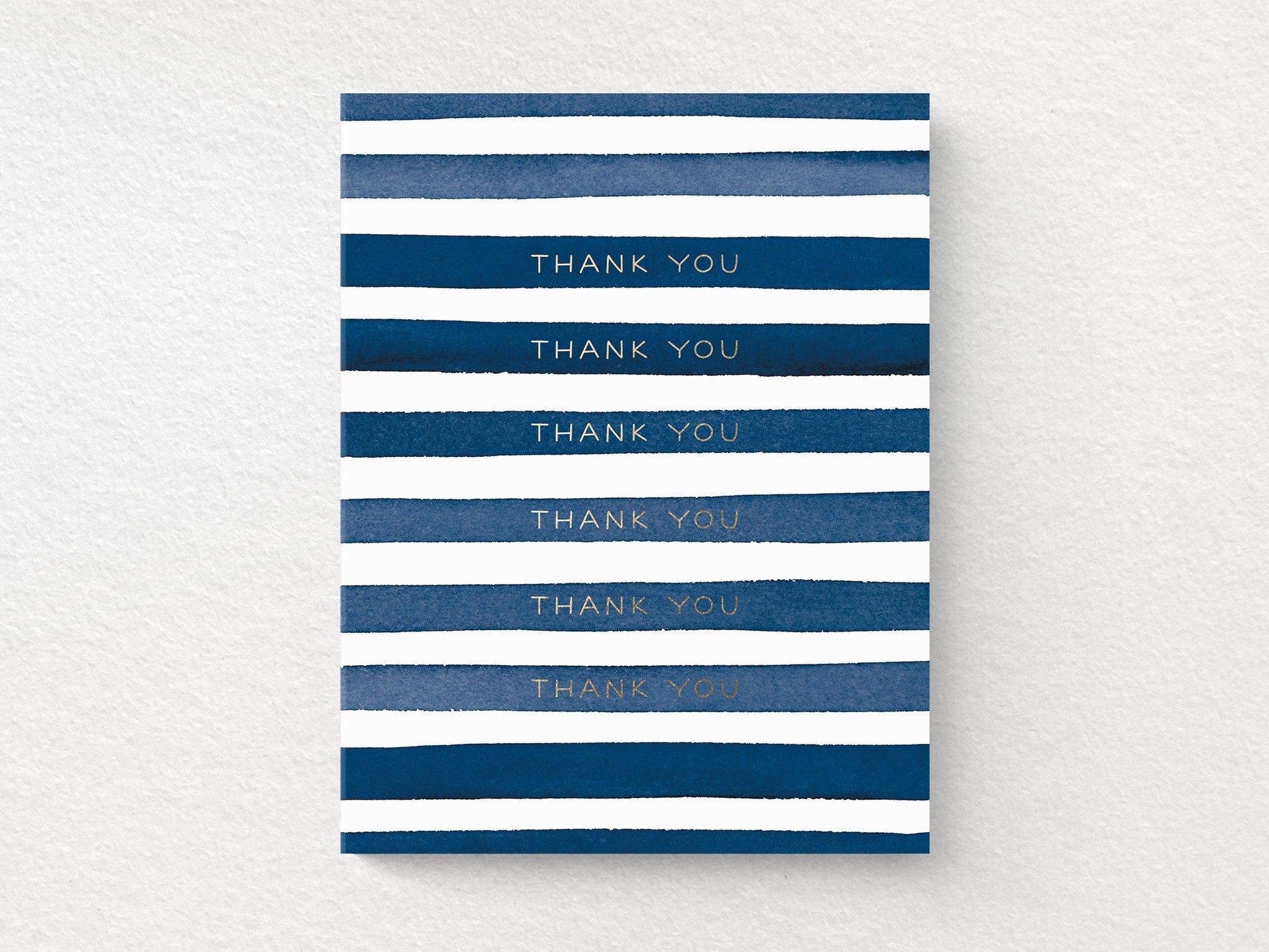 Navy Stripes Thank You Cards Box of 6 – Jenni Bick Custom Journals