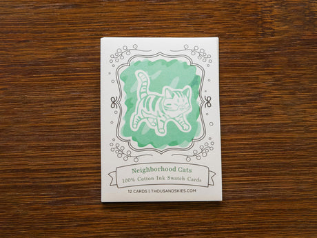 Neighborhood Cats Ink Swatch Cards