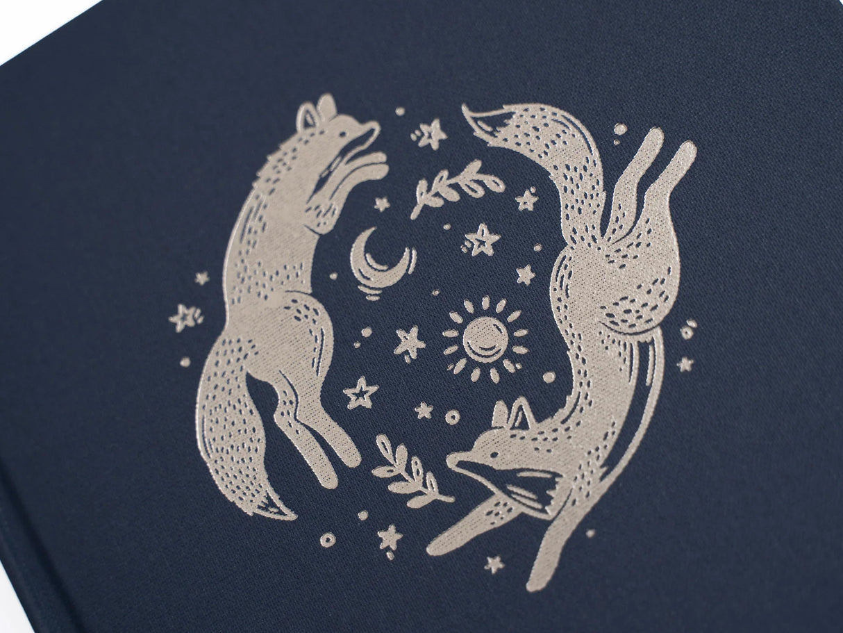 New! Forest Foxes A5 Dot Grid Journal