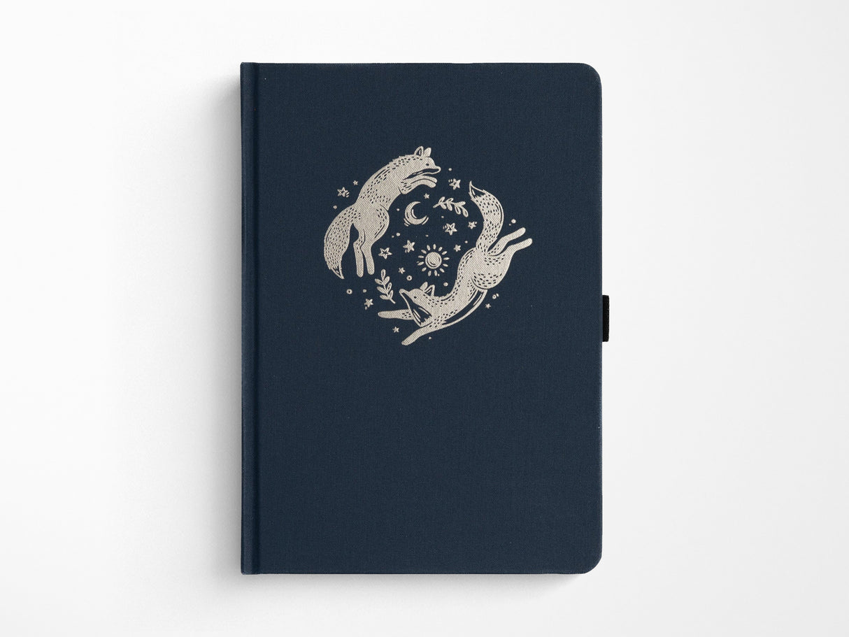 New! Forest Foxes A5 Dot Grid Journal