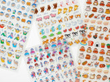 New Retro Sticker Sheet - Food