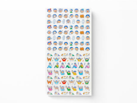 New Retro Sticker Sheet - People