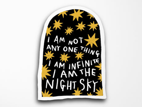 Night Sky Vinyl Sticker