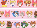 Niko Niko Flower Crown Gold Foil Washi Tape