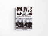 Nine Lives Cat Eraser