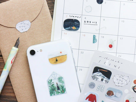 Nishi Shuku Sticker Sheet - Scene