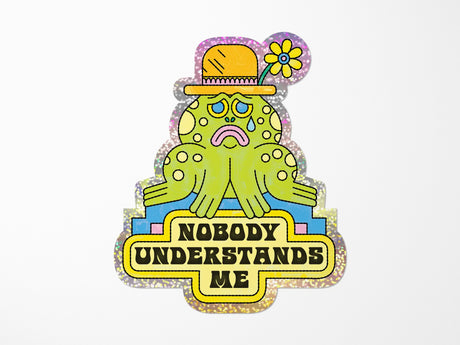 Nobody Understands Me Vinyl Sticker