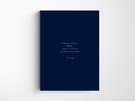 Notem ALVA ANNUAL Journal 2026 - Dark Blue A5
