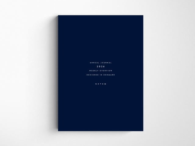 Notem ALVA ANNUAL Journal 2026 - Dark Blue A5