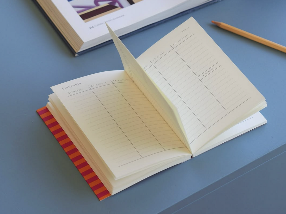 Notem ALVA ANNUAL Journal 2026 - Medium Green Stripes