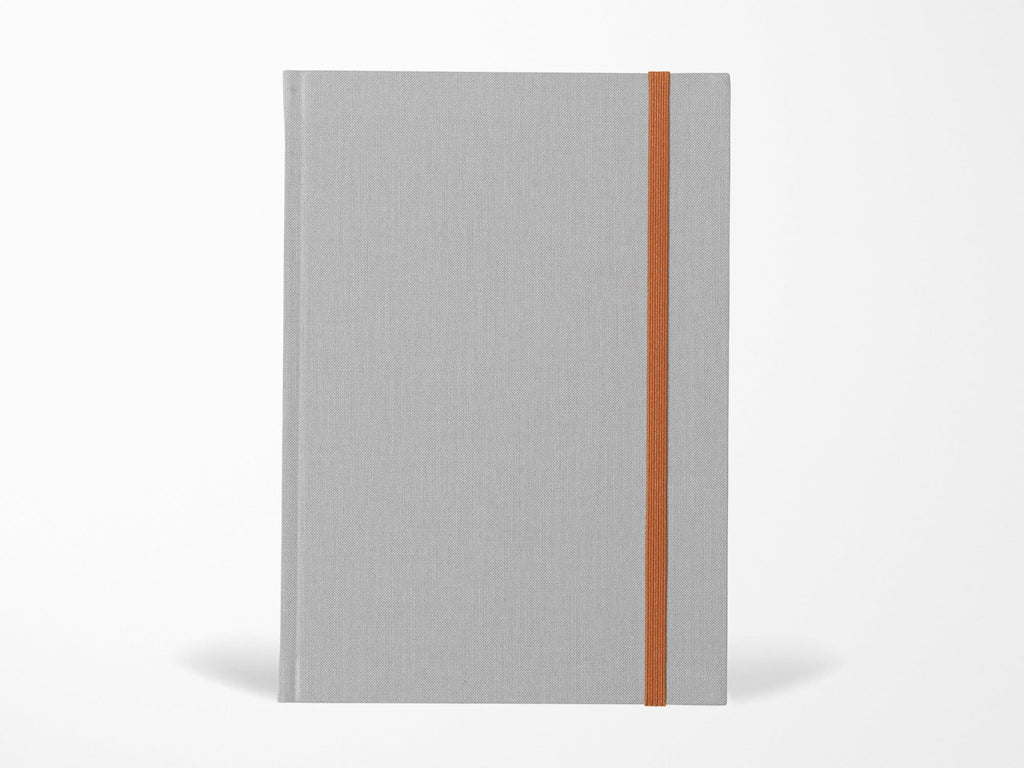 Notem BEA Notebook with Elastic Band - Light Grey