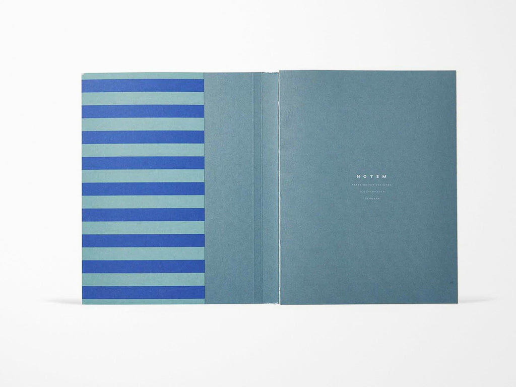 Notem UMA Journal - Medium Blue Stripes