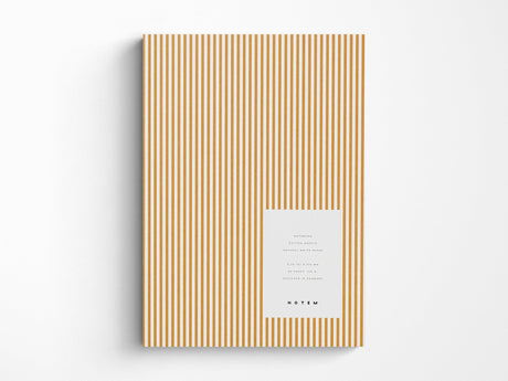 Notem VITA Journal - Medium Ochre Lines