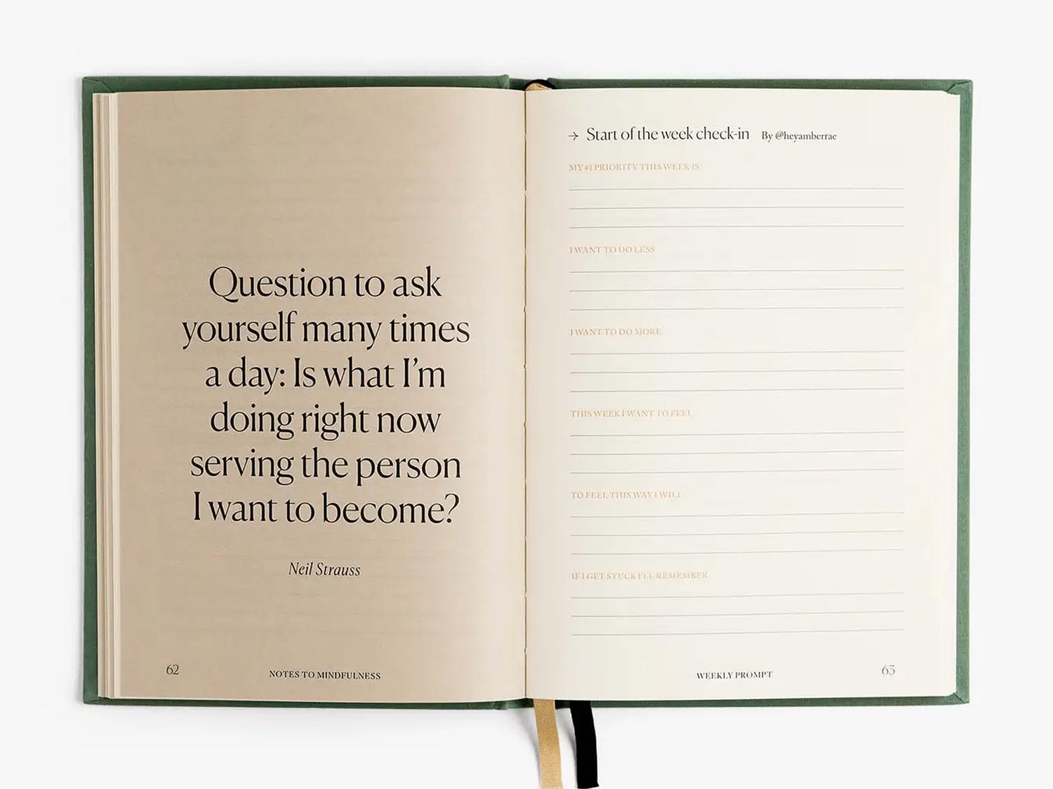 Notes To Mindfulness Journal - Daily Guided Reflection – Jenni Bick