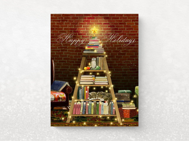 Novel Holiday Greeting Cards, Box of 8