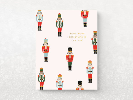 Nutcracker Christmas Holiday Greeting Cards - Set of 6