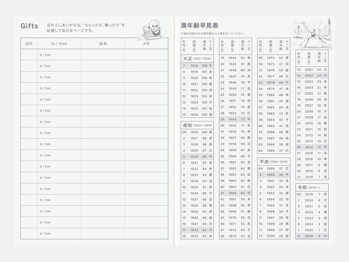 OCT Hobonichi Techo 2027 Original Book A6 - ONE PIECE EDITION