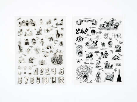 ONE PIECE magazine Sticker Set - Daily / SUPER!!!