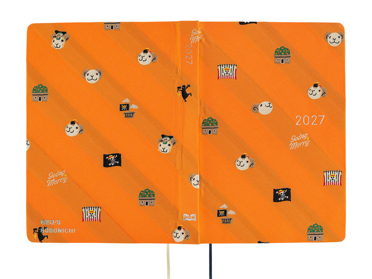 October Hobonichi Techo A6 Hon 2027 - ONE PIECE magazine: Very Very Merry!