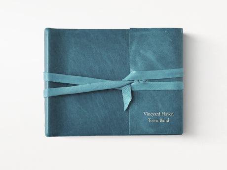 Ophelia Blue Leather Photo Album