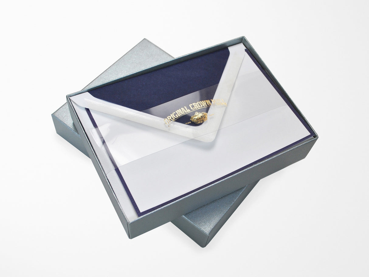 Original Crown Mill Flat Notes with Border - Boxed Set of 25