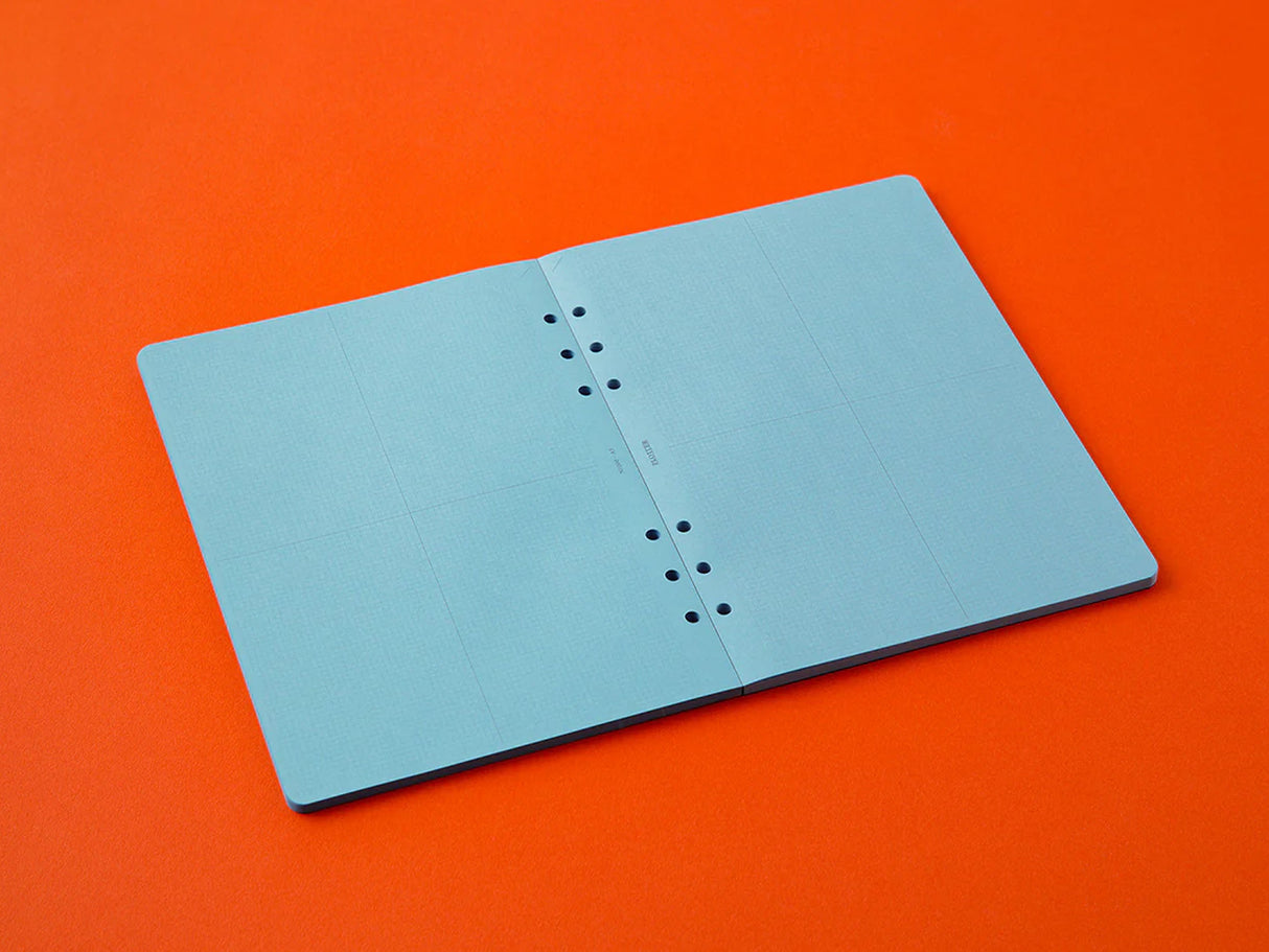 PLOTTER Blue Paper Memo Pad 2mm Grid - A5 Size