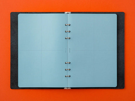 PLOTTER Blue Paper Memo Pad 2mm Grid - A5 Size