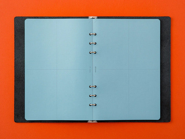 PLOTTER Blue Paper Memo Pad 2mm Grid - A5 Size